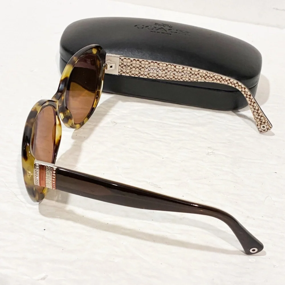 Coach HC 8040BL030 Keri 5047/13 Brown Tort‎ Sunglasses Prescription